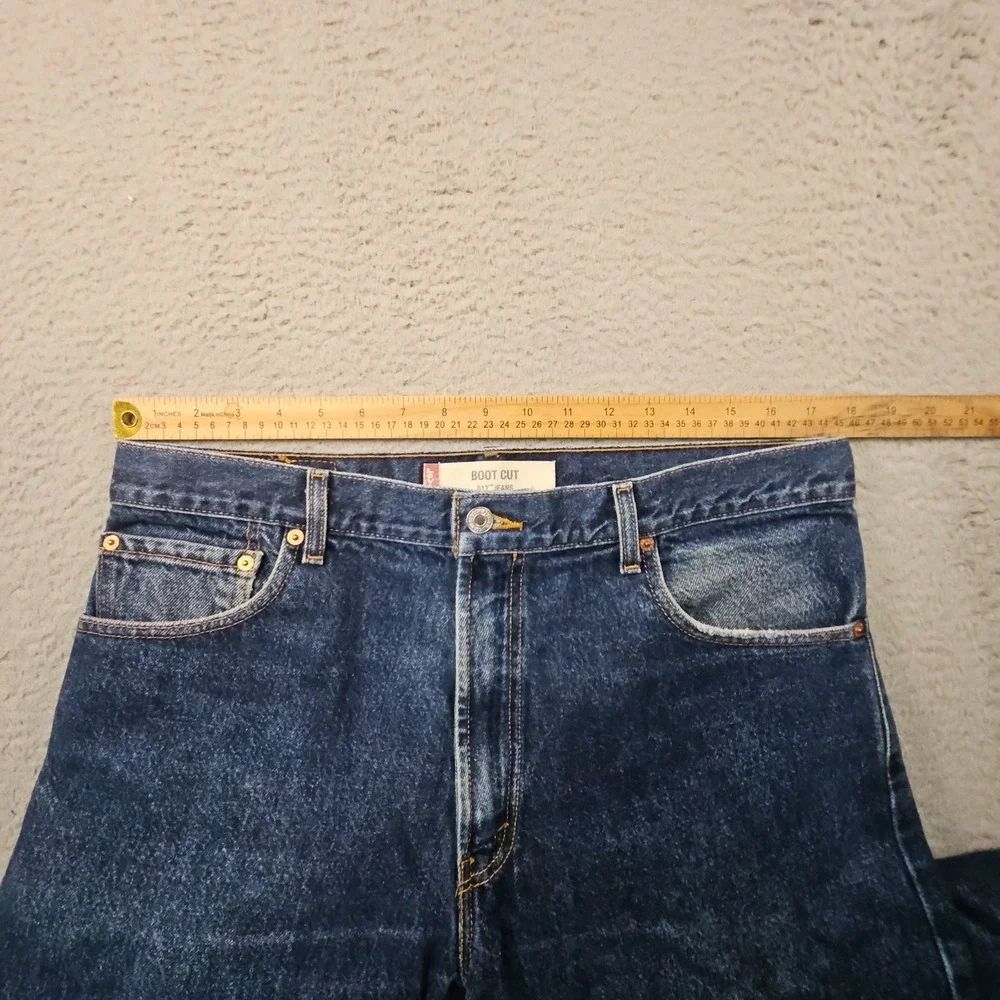 VTG Levis 517 Jeans Mens 36x30 Blue Denim Western Bootcut Ranch Rodeo Y2K Mexico